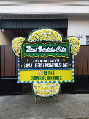 Papan Bunga Duka di Angkola Barat
