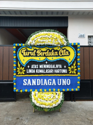 Papan Bunga Duka di Angkola Barat